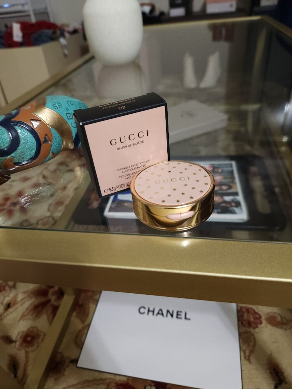 Gucci Powder Blush- 02 Tender Apricot